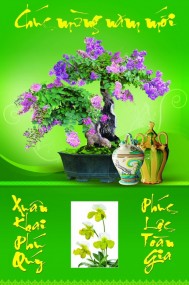 Lịch Tết Đón Xuân HOA GIẤY